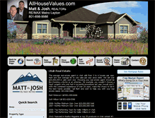 Tablet Screenshot of allhousevalues.com